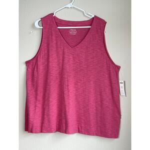 NWT Chico's 2-Piece Set: V-Neck Slub Tank & Open-Front Cardigan – SZ 4 (XXL/20)